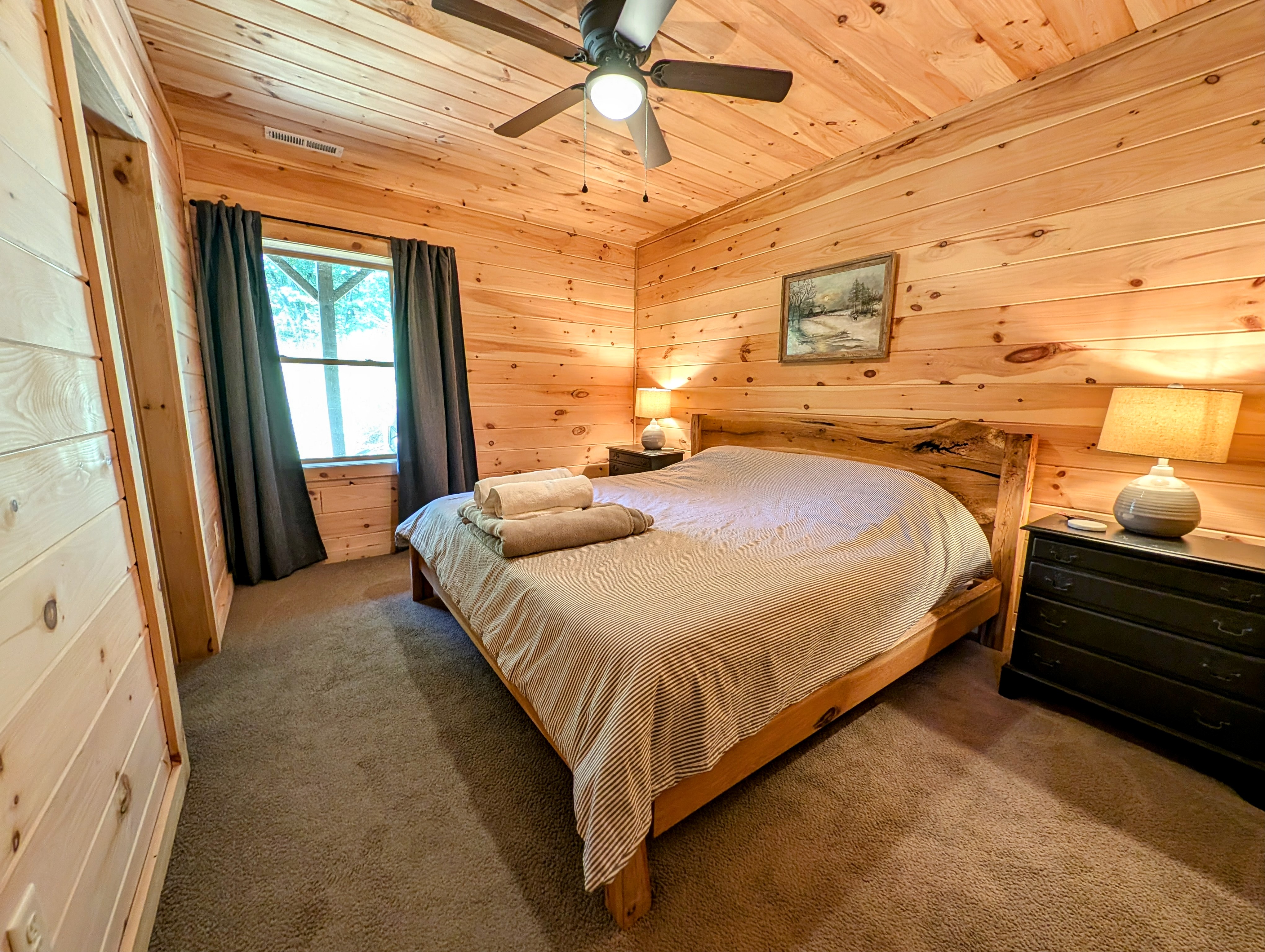 Basement ensuite bedroom